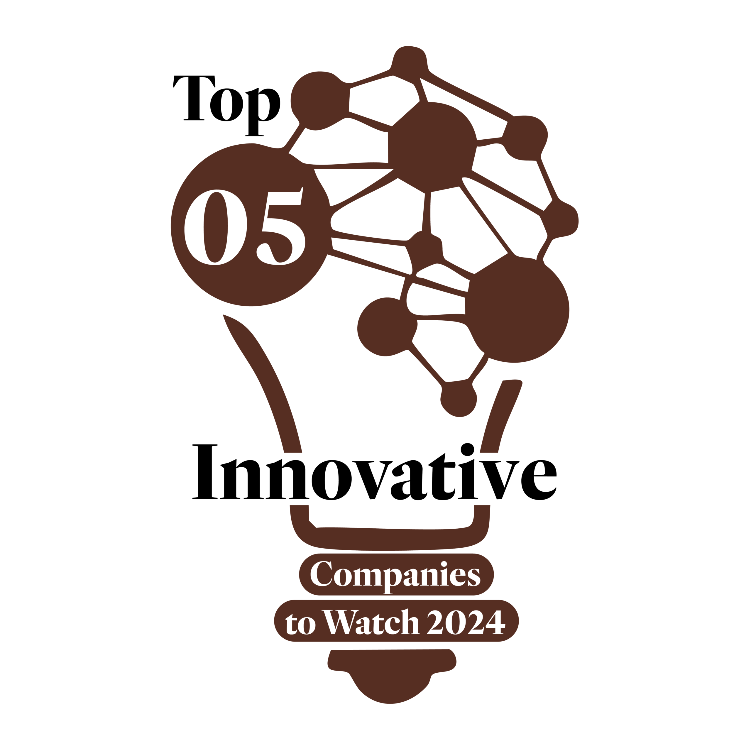 Top 05 Innovative Companies to Watch 2024 (Logo)