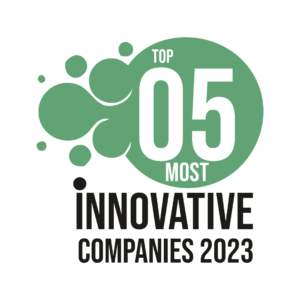 Top 05 Most Innovative Companies 2023 (Logo)