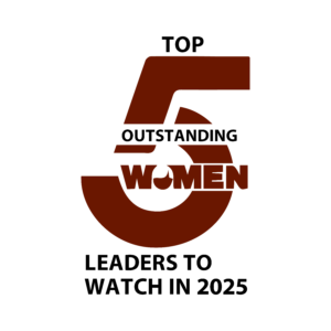 Top 05 Outstanding Women Leaders to Watch in 2025 (Logo)